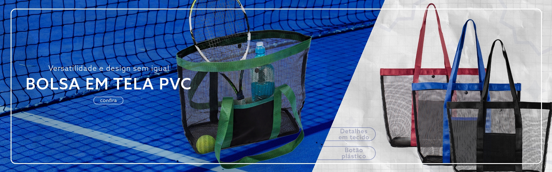 BOLSA TELA PVC