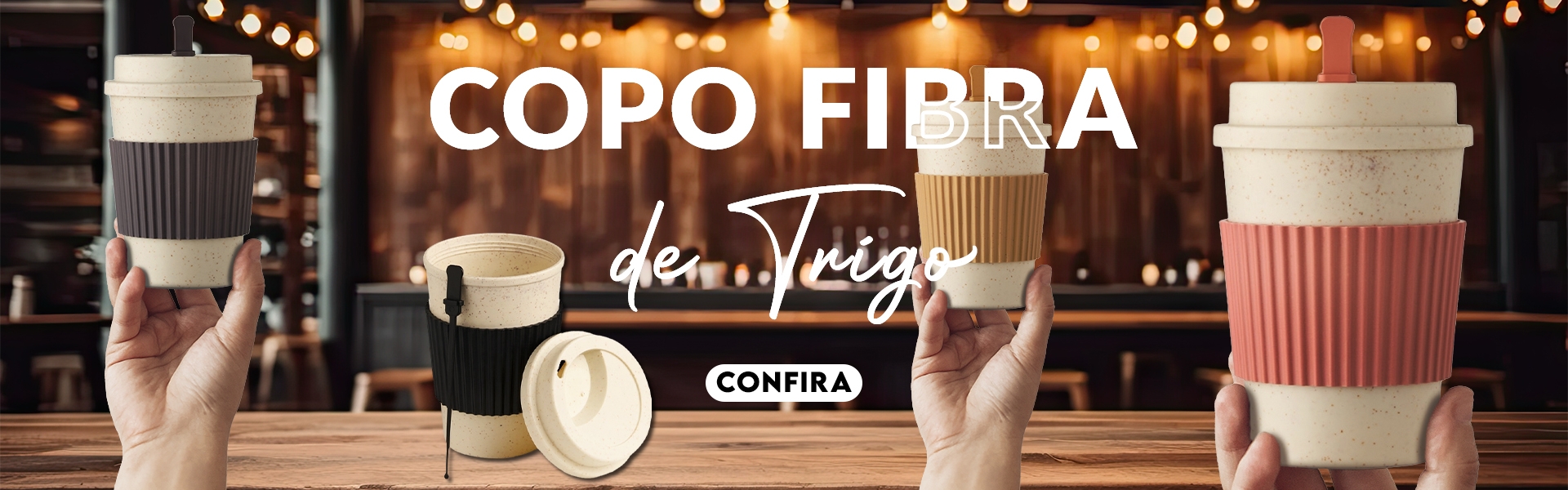 Copo Fibra de Trigo 450ml